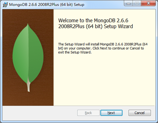 Windows下MongoDB安装启动及其服务安装